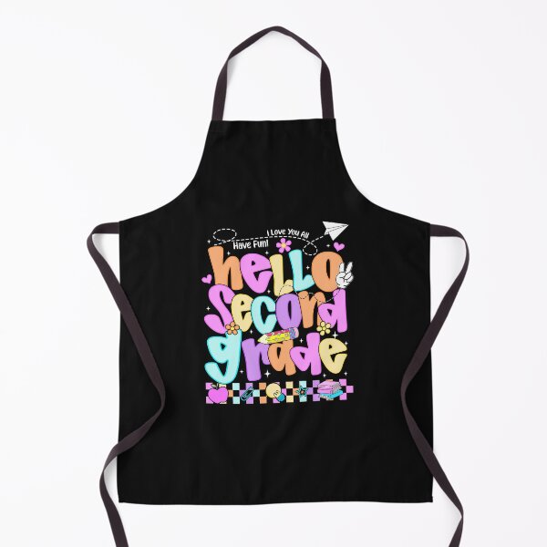 Item preview, Hello Second Grade First Day of Back To School Teacher Girls Kids designed and sold by TalalosART.