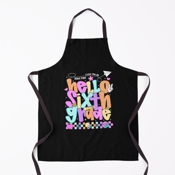 Item preview, Hello Sixth Grade First Day of Back To School Teacher Girls Kids designed and sold by TalalosART.
