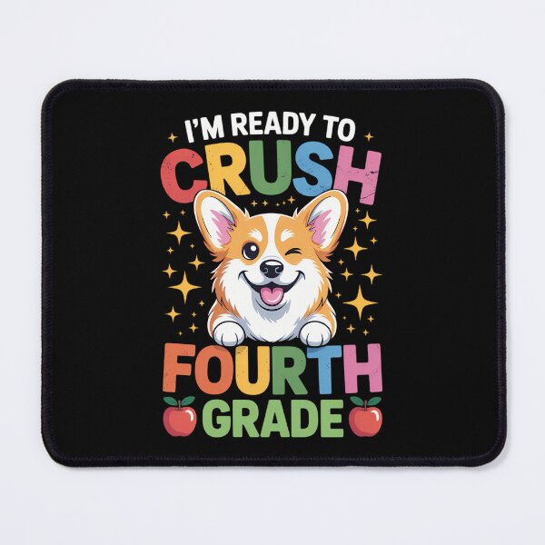 Item preview, Back To School Ready To Crush Fourth Grade Sushi Corgi Dog designed and sold by brynatshop.