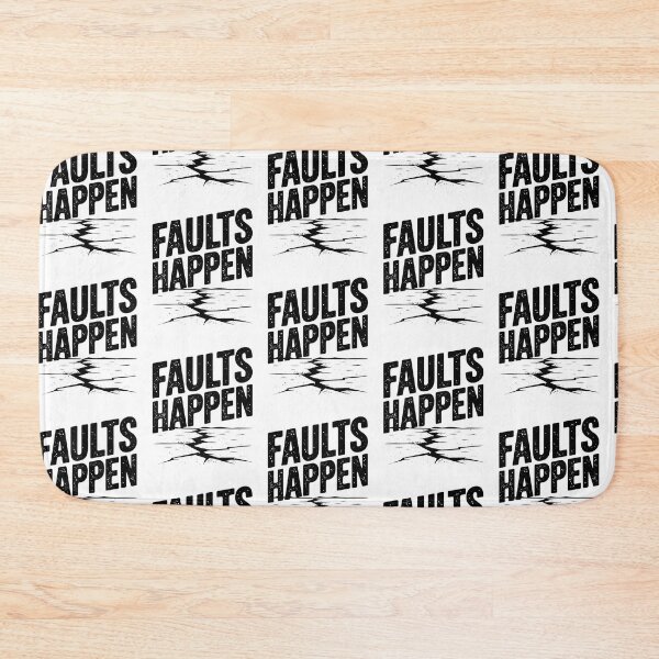 Item preview, Faults Happen – Earthquake Humor for Geology Fans designed and sold by Taans-Creation.