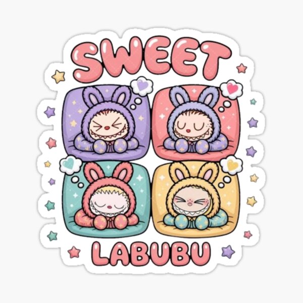 Item preview, Sweet labubu - un design pour vous et votre famille design Sweet labubu designed and sold by MeowLoka ⭐⭐⭐⭐.