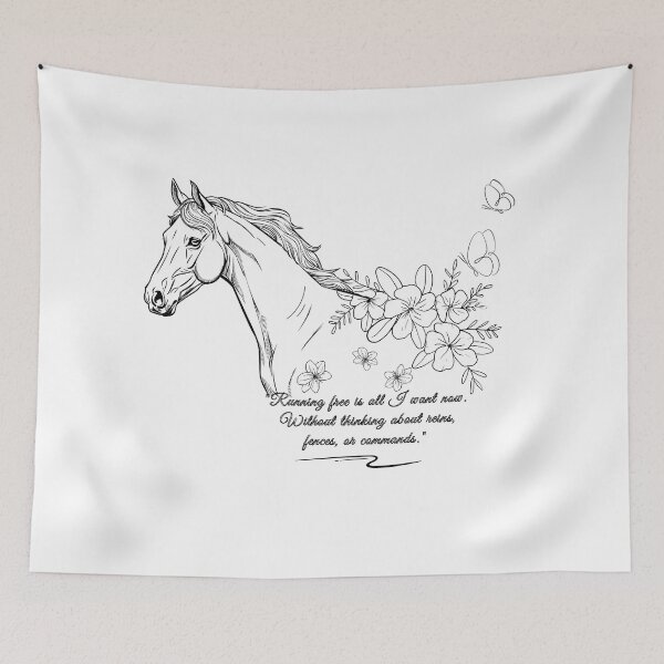 Item preview, "To run free is all I want right now." designed and sold by TheHilma.
