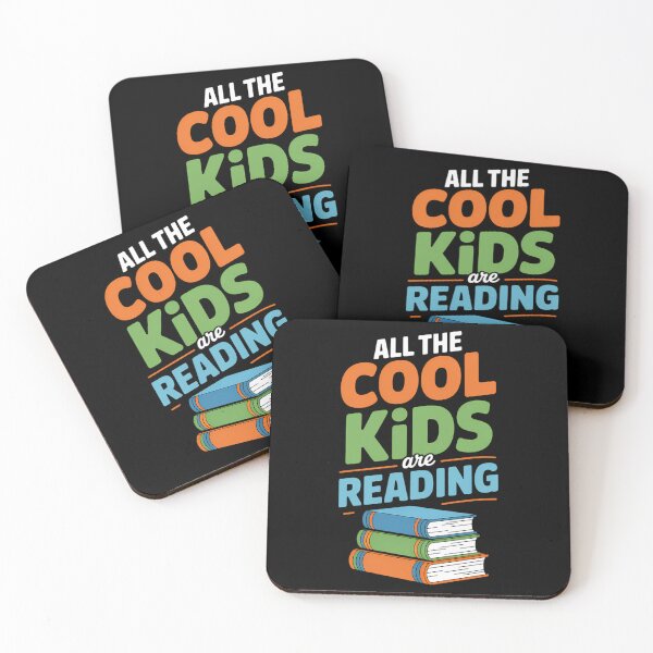 Item preview, All The Cool Kids Are Reading Book Reading Teacher School designed and sold by brynatshop.