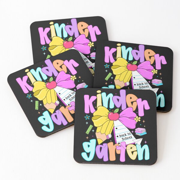 Item preview, Preppy Kindergarten Back To School Kinder Teacher Girl Kid designed and sold by TalalosART.