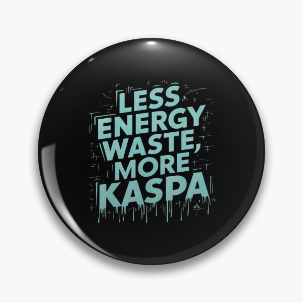 Item preview, Kaspa: Every Block Earned, Not Printed designed and sold by RadDeck.
