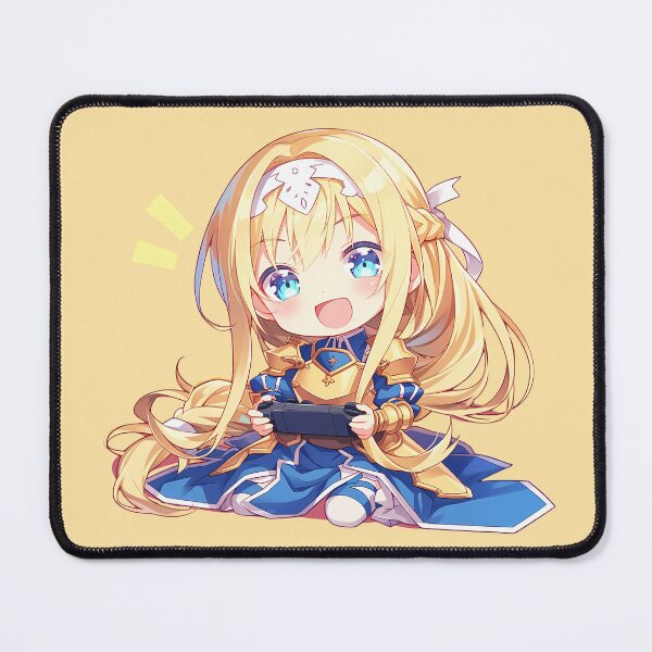 Item preview, Alice Zuberg Sword Art Online Anime Chibi Radiant Gaming Joy designed and sold by mildaclairmo.