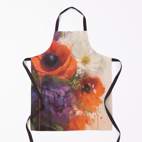 Item preview, Bold Bloom – Watercolor Bouquet in Red, Purple & White designed and sold by Gozono.