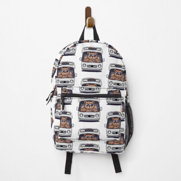 Item preview, Bear Driving Camping Van Funny Camping Design designed and sold by Be-Adventurous.