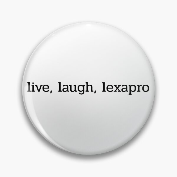 Item preview, live laugh lexapro designed and sold by StickerKeira.