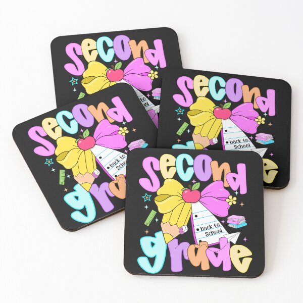 Item preview, Preppy Second Grade Back To School 2nd Grade Teacher Girl Kid designed and sold by TalalosART.