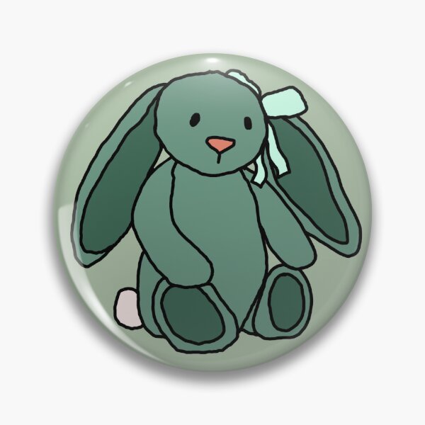 Item preview, moss bunny designed and sold by peyton’s pins and such .