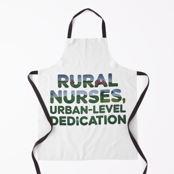 Item preview, Rural Nurses: Urban-Level Dedication - Healthcare Hero designed and sold by CuteDesignables.