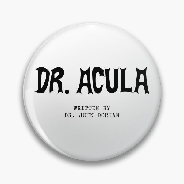 Item preview, Scrubs J.D. Dr. Acula Screenplay designed and sold by Lalia Designs.