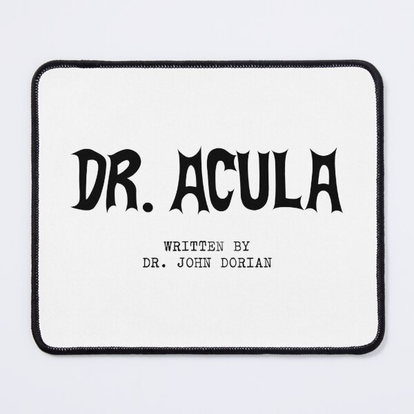 Item preview, Scrubs J.D. Dr. Acula Screenplay designed and sold by Lalia Designs.