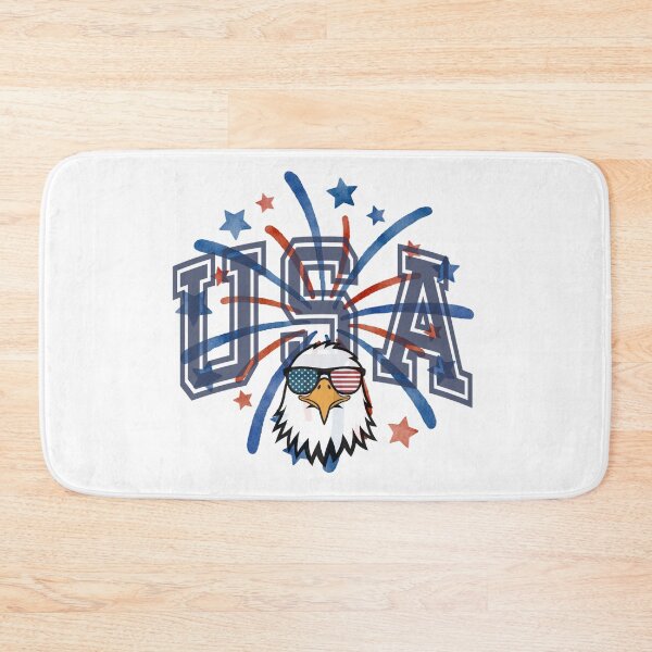 Item preview, Patriotic USA Bald Eagle designed and sold by FreedomDecals.