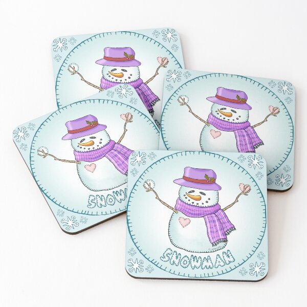 Item preview, Muñeco de nieve escarchado designed and sold by artmuvz.