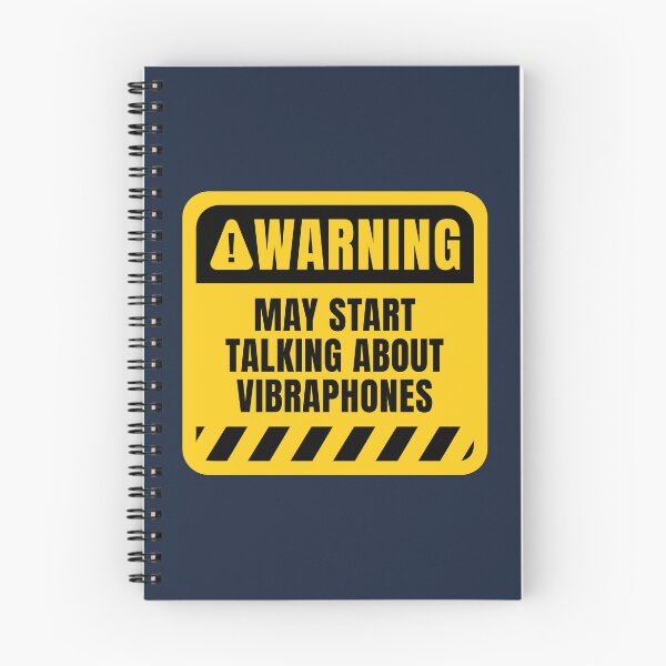 Item preview, Vibraphones Lovers Warning Sign designed and sold by MaryAller.