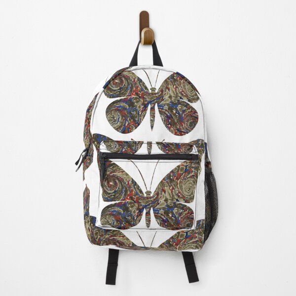 Item preview, A multicolored butterfly designed and sold by LiviaPenroseDesigns.