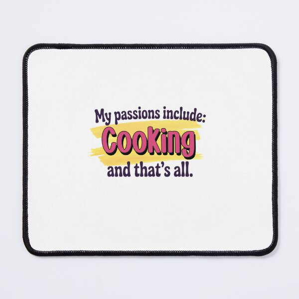 Item preview, Cooking is my passion - Funny Cooking Lover designed and sold by Watsonarts.