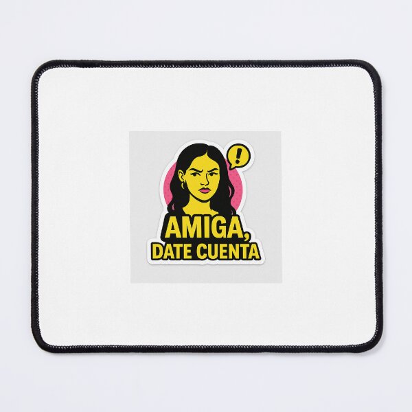 Item preview, Amiga, date cuenta – Sticker divertido estilo pop latino designed and sold by Amar4Ser.