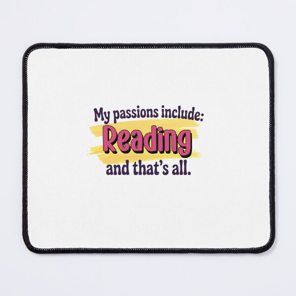 Item preview, Reading is my passion - Funny Reading Lover designed and sold by Watsonarts.