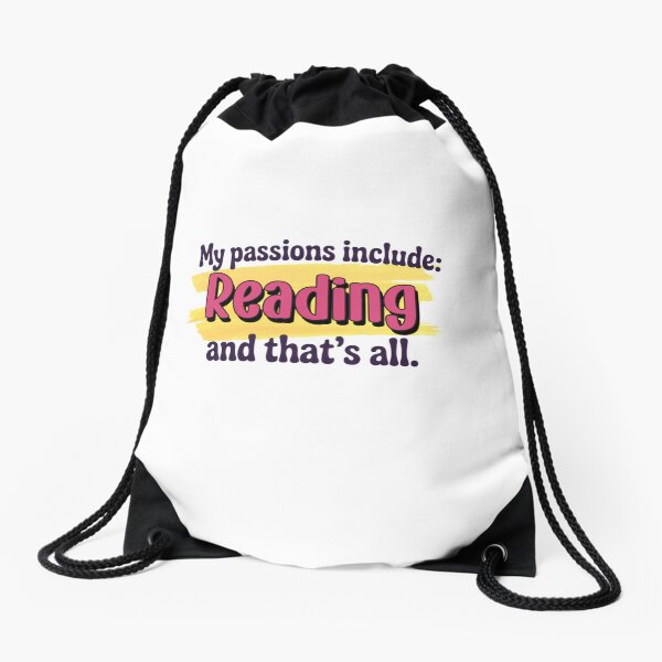 Item preview, Reading is my passion - Funny Reading Lover designed and sold by Watsonarts.