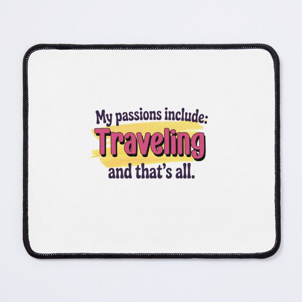 Item preview, Traveling is my passion - Funny Traveling Lover designed and sold by Watsonarts.