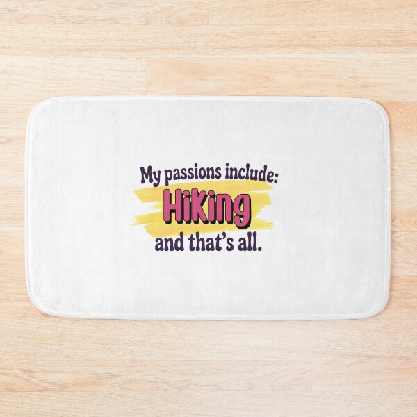 Item preview, Hiking is my passion - Funny Hiking Lover designed and sold by Watsonarts.