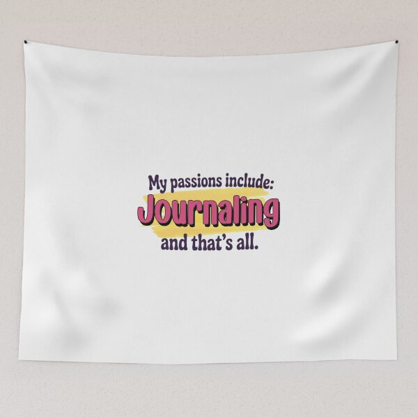 Item preview, Journaling is my passion - Funny Journaling Lover designed and sold by Watsonarts.