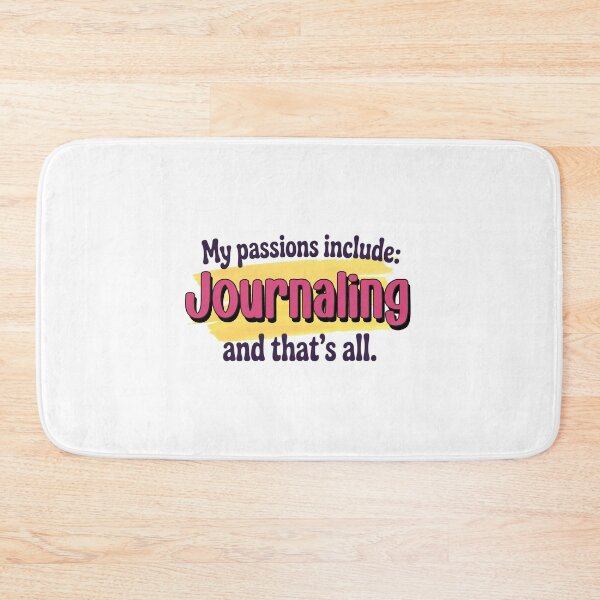 Item preview, Journaling is my passion - Funny Journaling Lover designed and sold by Watsonarts.
