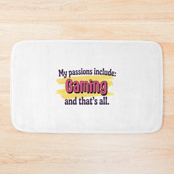 Item preview, Gaming is my passion - Funny Gaming Lover designed and sold by Watsonarts.