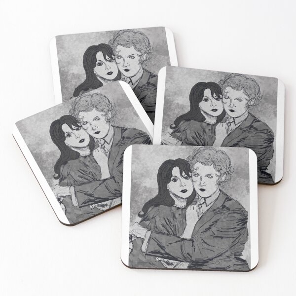 Item preview, Wartime Lovers (B&W) designed and sold by HemlockedHeart.