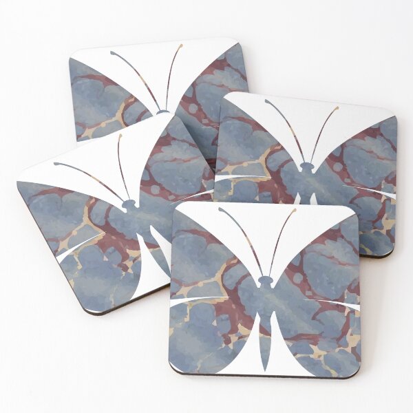 Item preview, A multicolored butterfly designed and sold by LiviaPenroseDesigns.