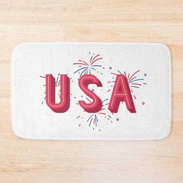 Item preview, American Firework Fourth of July USA designed and sold by FreedomDecals.