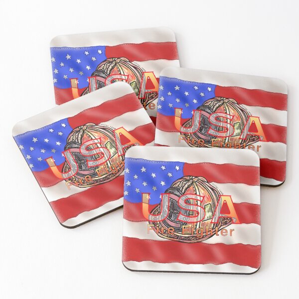 Item preview, US Flag Firefighter designed and sold by artmuvz.