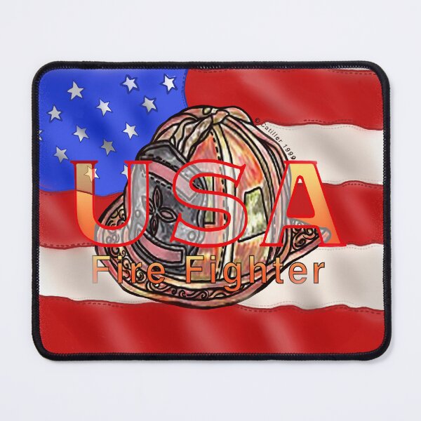 Item preview, US Flag Firefighter designed and sold by artmuvz.