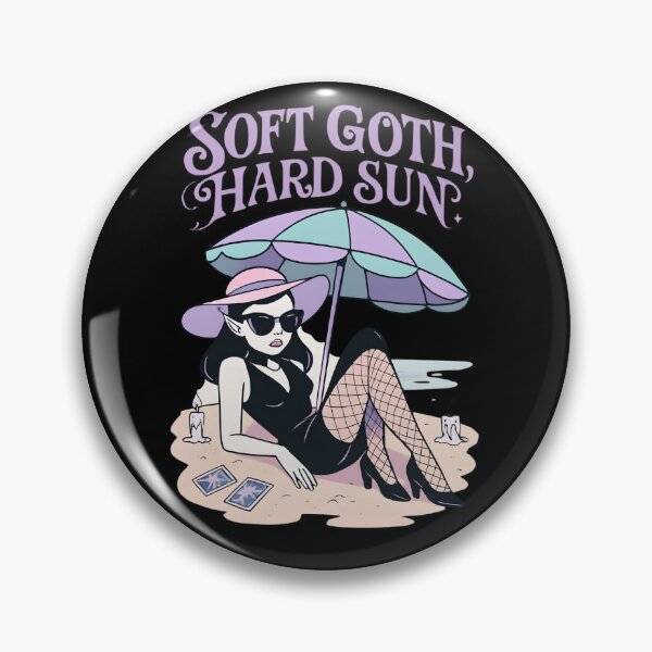Artikelvorschau, Soft Goth Vampir Strand Witchcore Kunst entworfen und verkauft von CottonandQuill.