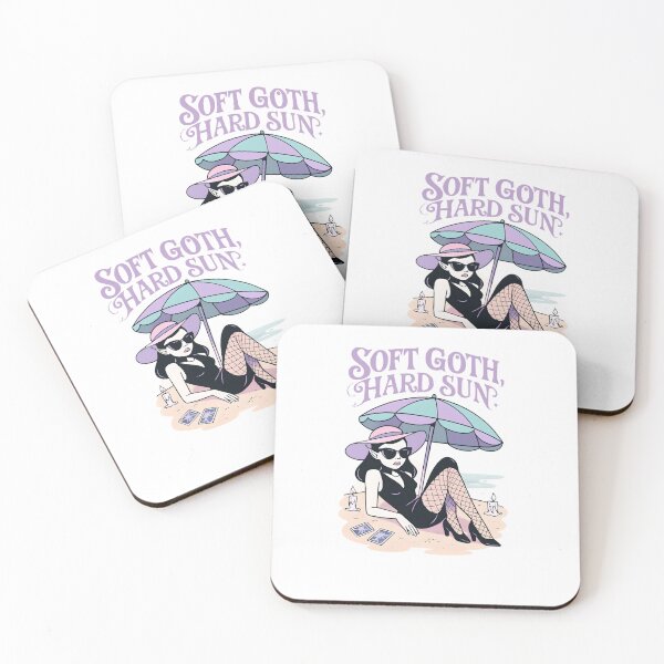 Item preview, Soft Goth Vampire Beach Witchcore Art designed and sold by CottonandQuill.