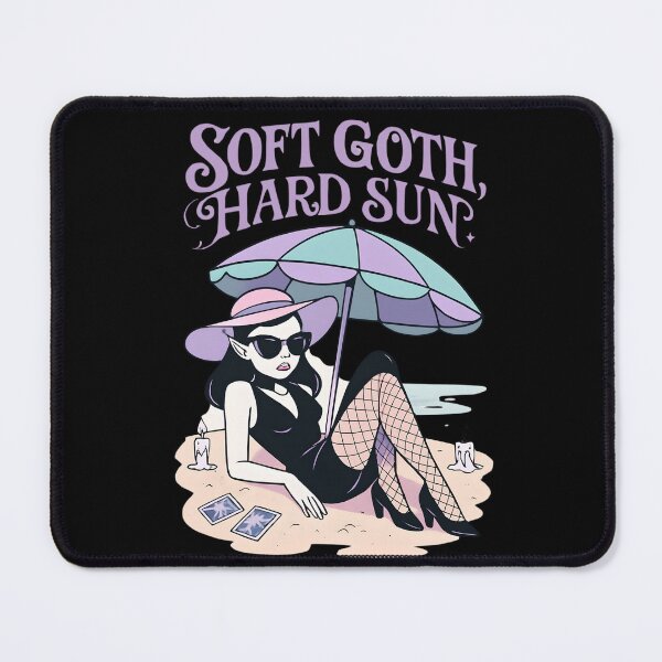 Item preview, Soft Goth Vampire Beach Witchcore Art designed and sold by CottonandQuill.
