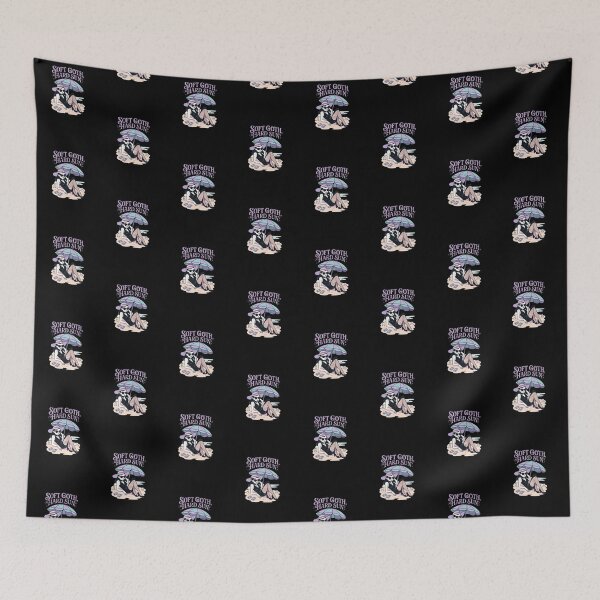 Item preview, Soft Goth Vampire Beach Witchcore Art designed and sold by CottonandQuill.