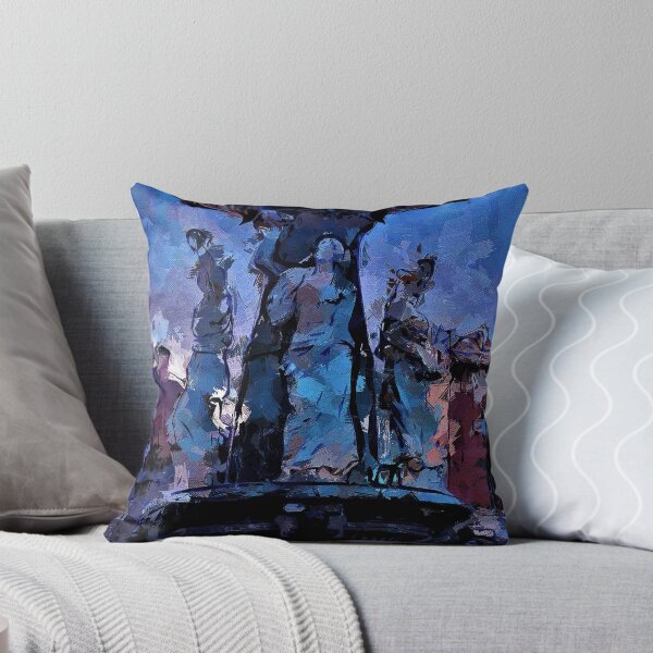 Item preview, Impressionist Painting of the Alexandra Fountain at View Point - Bendigo, Victoria, Australia designed and sold by Steven Jodoin.