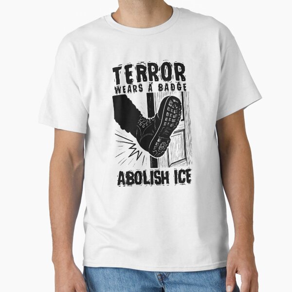 Item preview, Terror Wears a Badge - Abolish ICE designed and sold by moon brain.