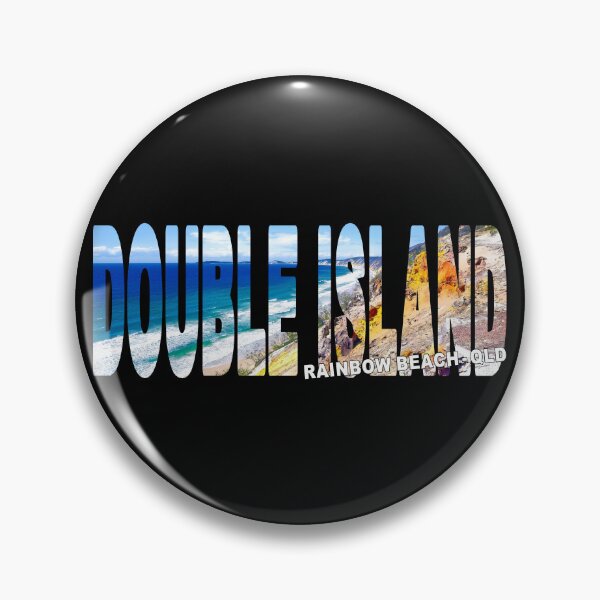 Item preview, DOUBLE ISLAND Rainbow Beach QLD - Australia Fraser Coast designed and sold by Adam Gormley.