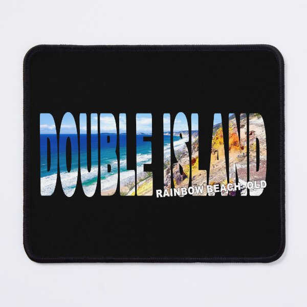 Item preview, DOUBLE ISLAND Rainbow Beach QLD - Australia Fraser Coast designed and sold by Adam Gormley.
