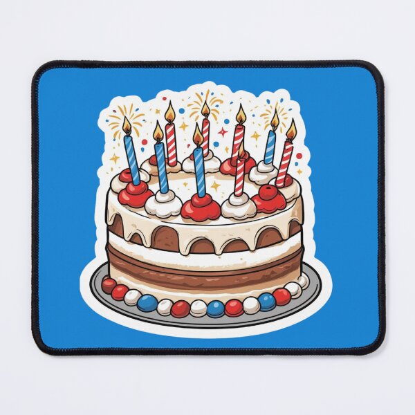 Item preview, Layered Birthday Cake designed and sold by LewpyG.