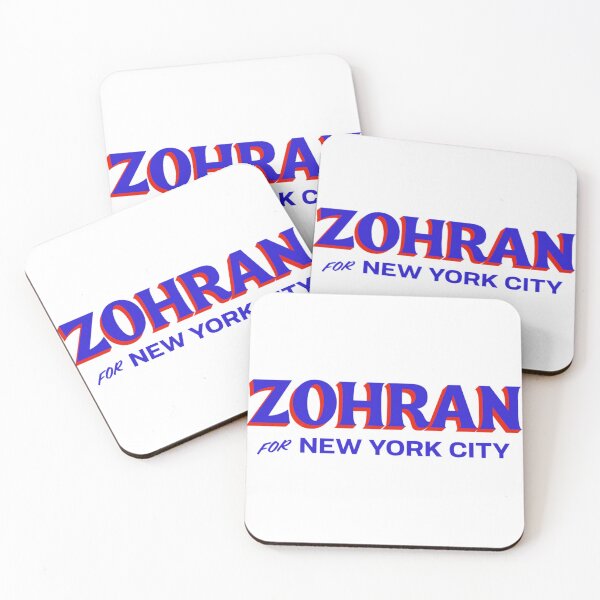 Item preview, Zohran For NYC Mayor - Blue Text designed and sold by Wick Designs.