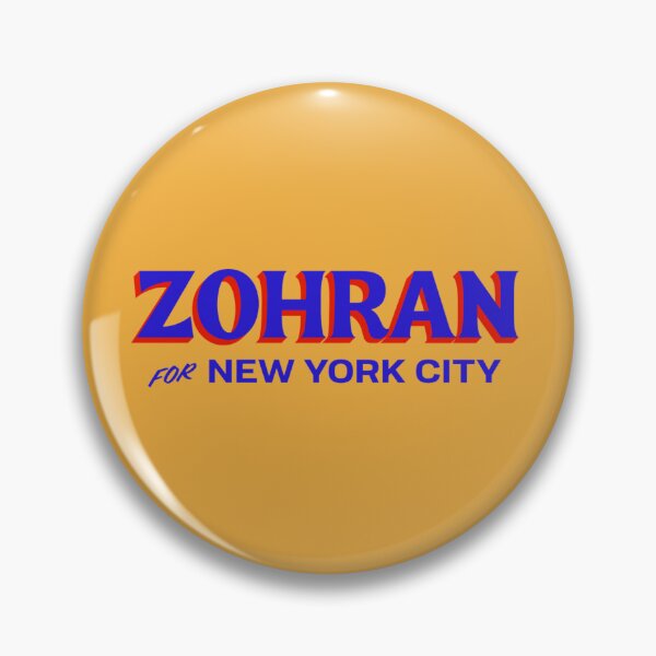 Item preview, Zohran For NYC Mayor - Blue Text designed and sold by Wick Designs.