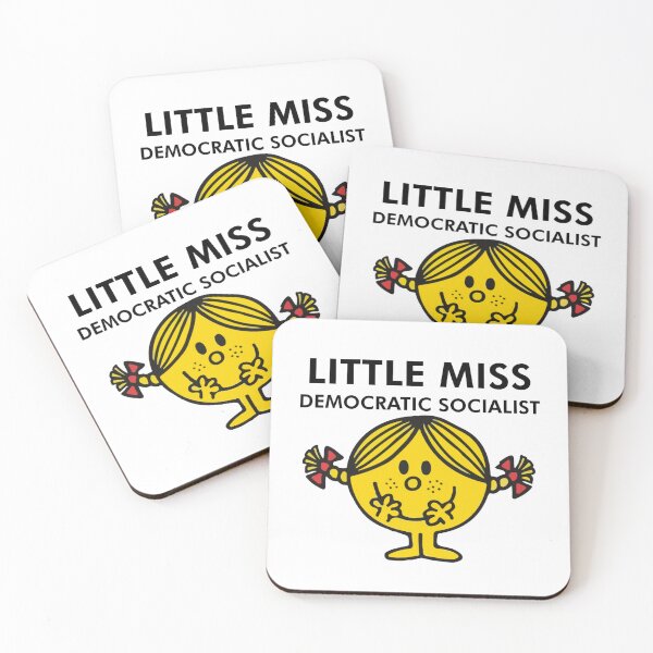 Item preview, Little Miss Democratic Socialist designed and sold by Wick Designs.