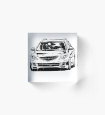 Mazda6 GH & quot; Dirty Style & quot; Acrylic Block