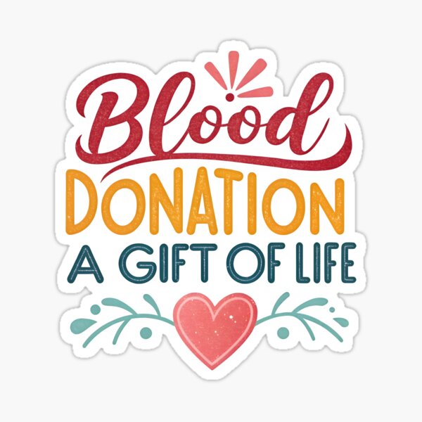 Item preview, Blood donation a gift of life designed and sold by nimmitrends.
